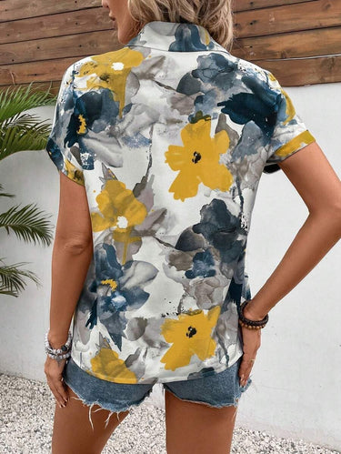 My Western Shirt for Women Stylish Western Korean Design Short Sleeves My Western
